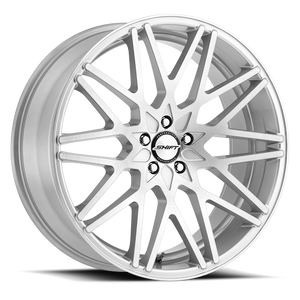 DOORBUSTER PRICING! - Shift H32 Formula Wheel 20x8.5 5x108 Brushed Silver 35mm - FREE T-SHIRT INCLUDED! | H32050835BFS