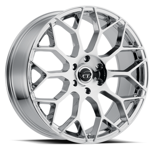 Vct V82 Wheel 22x8.5 5x114.3 Chrome 38mm | V82-2285514+38C