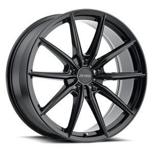Petrol P4B Wheel 17x8 5x110 Gloss Black 40mm | 1780P4B405110B72