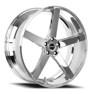 DOORBUSTER PRICING! - Strada S35 Perfetto Wheel 18x8 5x114.3 Chrome 40mm - FREE T-SHIRT INCLUDED! | S35851440
