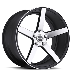 DOORBUSTER PRICING! - Strada S35 Perfetto Wheel 24x9 5x114.3 Gloss Black Machined 40mm - FREE T-SHIRT INCLUDED! | S35451440GBM