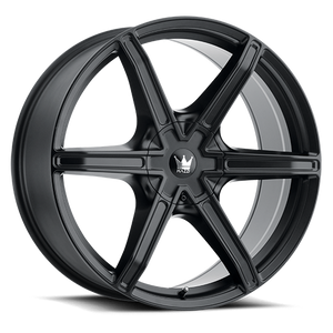 DOORBUSTER PRICING! - Mazzi Stilts Wheel 20x8.5 5x110 & 5x115 Matte Black 35mm | 371-2811MB