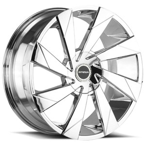 Rtx Illusion Wheels Rims 18x8 5x4.5 (5x114.3) Chrome PVD 42 | 82944