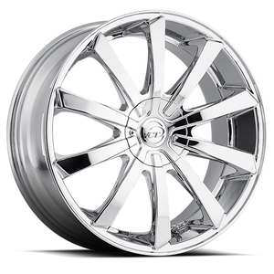 Vct V48 Wheel 18x7.5 5x100 & 5x114.3 Chrome 40mm | V48-18751051001143+40
