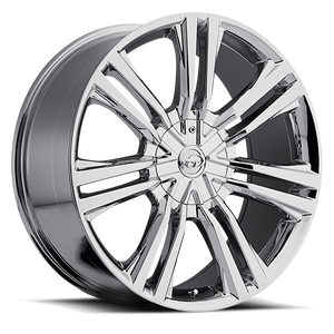 Vct Gravano Wheel 20x9 6x135 & 6x139.7 Chrome 30mm | V73-2091261351397+30