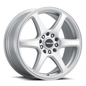 Raceline® 146S Matrix Wheels Rims 15x7 4x100 Silver 40 | 146S-57082+40