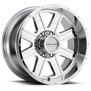 Raceline 940C Hostage Wheels Rims 20x9 8x165.1 Chrome 12mm | 940C-29080+12