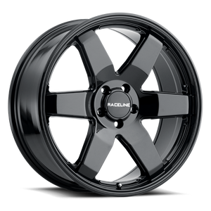Raceline 942B Addict Wheels Rims 17x9 6x139.7 Gloss Black 0mm | 942B-79060-00