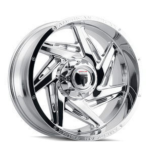 American Truxx At1906 Spiral Wheels Rims 20x10 6x135 6x139.7 Chrome -24mm | AT1906-2137C-24