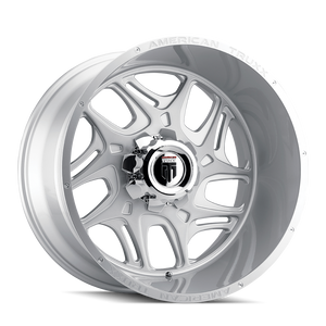 American Truxx At1900 Sweep Wheels Rims 24x14 8x165.1 Brushed Milled -76mm | AT1900-24481BT-76