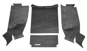 BedRug® BRCJ76R Floor Liner Kit 4 pc. Rear Kit Jeep CJ7