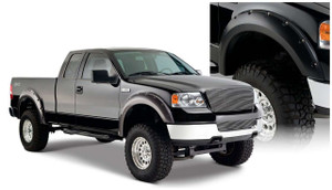 Bushwacker 20916-02 Pocket Fender Flares OE Matte Black 4pc For Ford F-150