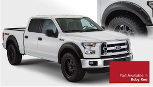Bushwacker 20935-72 Pocket Painted Fender Flares Ruby Red 4pc For Ford F-150