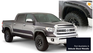 Bushwacker® 30918-43 Pocket Painted Fender Flares Midnight Black 4pc For Tundra