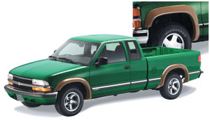 Bushwacker® 41907-11 Extend A Fender Flares OE Matte Black 4pc For Blazer