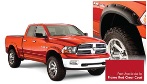 Bushwacker 50915-75 Pocket Painted Fender Flares Flame Red 4pc For Ram 1500