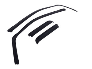 EGR® 573175 SlimLine In-Channel WindowVisors 4pc Matte Black Finish F-150