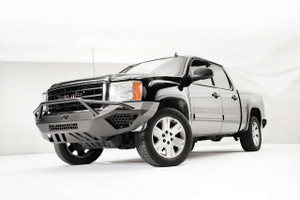 Fab Fours GS07-D2152-1 Vengeance Front Bumper Black GMC Sierra 1500