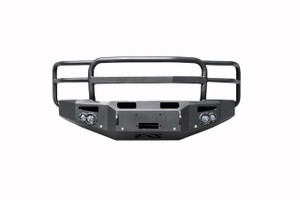 Fab Fours® CH14-C3050-1 Premium Winch Front Bumper Black Silverado 2500