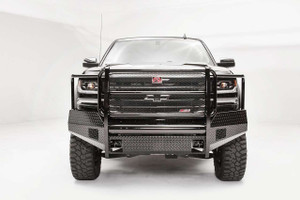 Fab Fours CS16-K3860-1 Black Steel Front Bumper Chevy Silverado 1500