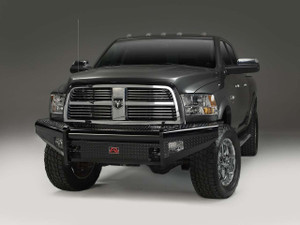 Fab Fours® DR06-S1161-1 Black Steel Front Ranch Bumper Dodge Ram 3500