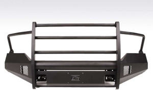 Fab Fours DR13-R2960-1 Elite Front Bumper Black Ram 1500