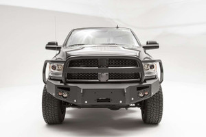 Fab Fours® DR16-C4050-1 Premium Winch Front Bumper Black Ram 3500