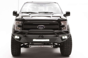 Fab Fours® FF15-D3252-1 Vengeance Front Bumper Black Ford F-150