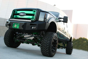 Fab Fours FS11-A2551-1 Premium Heavy Duty Winch Front Bumper Black F-250