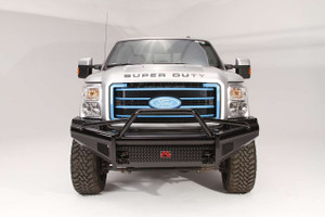 Fab Fours FS11-S2562-1 Black Steel Front Ranch Bumper F-350