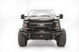 Fab Fours® FS17-S4162-1 Black Steel Front Ranch Bumper F-350