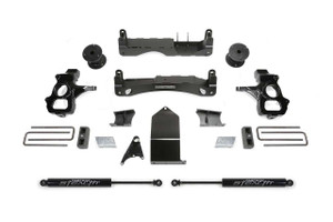 Fabtech® K1119M 4" Basic Lift System w/Shocks For Chevrolet Silverado 1500