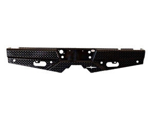 Frontier® 100-10-6013 Diamond Series Rear Bumper w/ Lights For Ford F-150