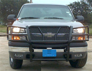 Frontier Truck Gear® 200-20-3007 Grill Guard Black For Chevrolet Silverado 2500