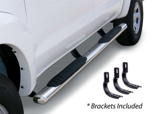 Go Rhino® 684435180PS 4" OE Xtreme Plus SideSteps Kit 80" For Nissan Titan