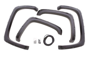 Lund® RX103T Rivet Style Fender Flare Set Black For GMC Sierra 1500