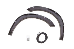 Lund® RX204SA Rivet Style Fender Flare Set Smooth Black For Ram 1500