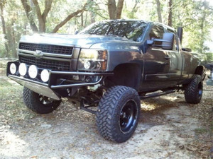 N-Fab® C084RSP-TX RSP Front Bumper Multi-Mount Black For Silverado 2500