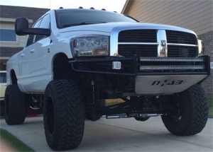 N-Fab® D062LRSP-TX RSP Replacement Front Bumper Black For Dodge Ram 2500