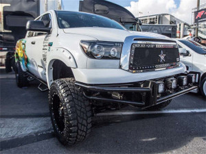 N-Fab® T071MRSP RSP Pre-Runner Front Bumper Multi-Mount System Black For Tundra