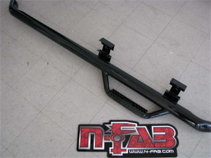 N-Fab® D0968RC-TX Wheel To Wheel Nerf Step Bar 3" Black For Ram 1500