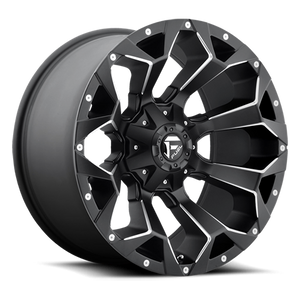 Fuel D546 Assault Wheel 17x9 5x139.7 & 5x150 Matte Black Milled -12mm - FREE T-SHIRT INCLUDED! | D54617907045