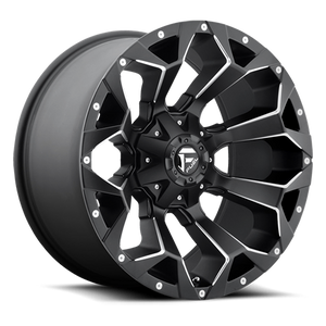 Fuel D546 Assault Wheel 18x9 5x114.3 & 5x127 Matte Black Milled 1mm - FREE T-SHIRT INCLUDED! | D54618902650