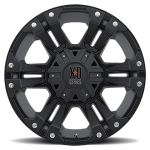 Xd Xd822 Monster Ii Wheel 17x9 5x139.7 & 5x150 Matte Black -12mm - FREE T-SHIRT INCLUDED! | XD82279086712N