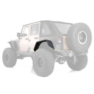 Smittybilt® 76839 XRC Fender Flare Set Black Jeep Wrangler JK