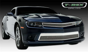T-Rex® 55034 Upper Class Series Mesh Bumper Grille Polished Chevrolet Camaro