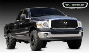 T-Rex® 6714591 X-Metal Series Studded Mesh Grille Black Dodge Ram 3500