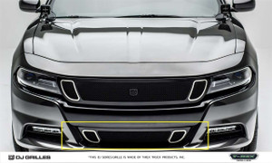 T-Rex® DJ24801 DJ Strada Series Bumper Grille Black Dodge Charger