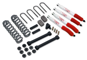 Tuff Country® 43800KH Lift Kit w/Shock 3.5" Front 3" Rear Jeep Cherokee