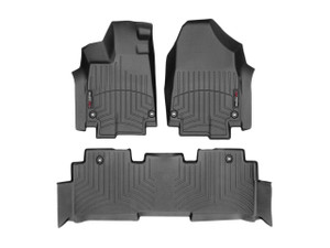 Weathertech® 441218-1-2 FloorLiner DigitalFit Black Front & 2nd Row Odyssey